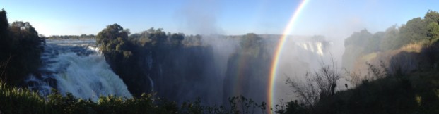 Victoria Falls as seen from the Zimbabwe side, 2014