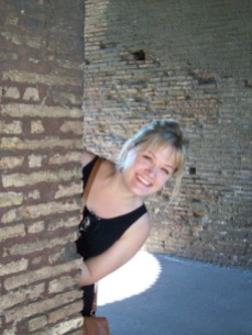 At the Colosseum in Rome, Italy 2011