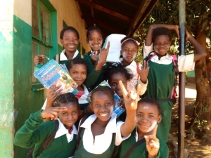 Girls in Zambia
